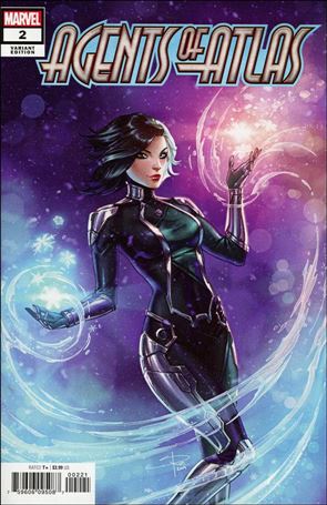 Agents of Atlas (2019) issue 2-B Sabine Rich 1:25 Cover