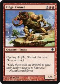 Magic the Gathering: Shards of Alara (Base Set) card 111 Ridge Rannet