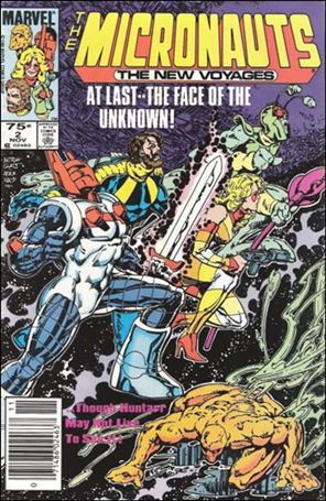 Micronauts (1984) issue 2-B Canadian Price Cover