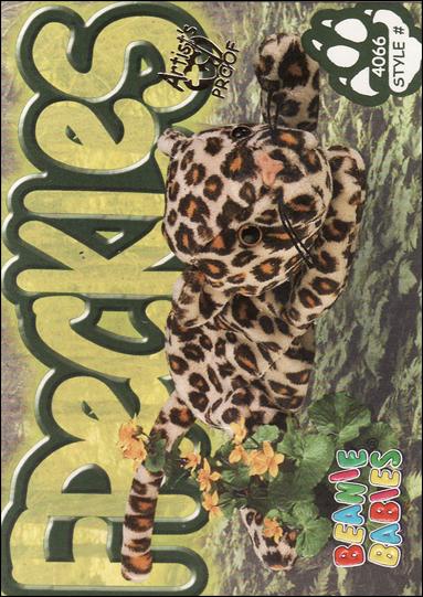 Beanie Babies Series 4 (Artist Proof Parallel Base Set) card 186 Freckles