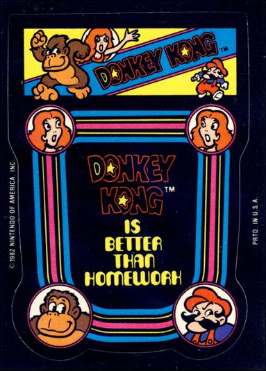 Donkey Kong (Base Set) card nn10 Donkey Kong is Better Than Homework
