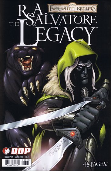 Forgotten Realms: The Legacy issue 3 Robert Atkins Cardstock Cover