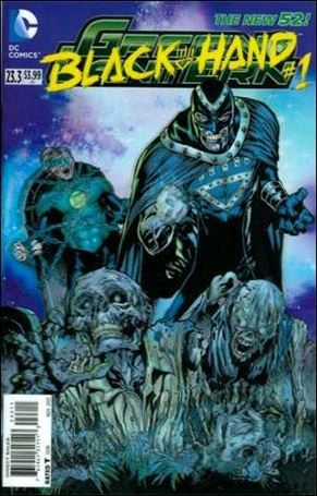 Green Lantern (2011) issue 23.3 Black Hand 3D Cover