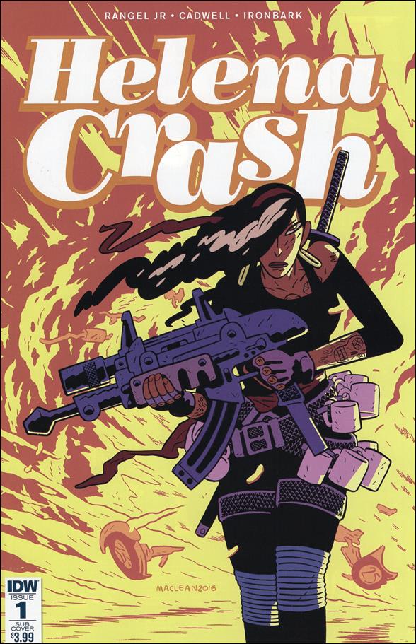 Helena Crash issue 1-B Andrew MacLean Subscription Cover