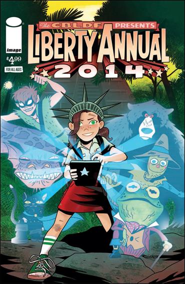 CBLDF Presents Liberty Annual issue 2014-C Derek Charm Cover