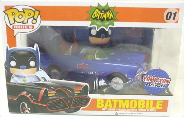 POP! Rides figure 1-B Batmobile (Blue) NYCC 2013 1/200