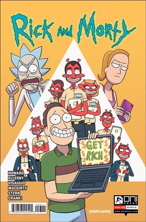 Rick and Morty (2015) issue 53 Marc Ellerby Cover