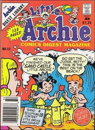 Little Archie Comics Digest Magazine issue 32 Digest Sized