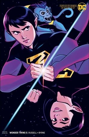Wonder Twins issue 5-B Stacey Lee Cover