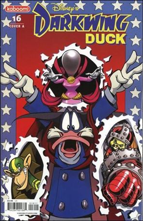 Darkwing Duck issue 16 James Silvani Cover