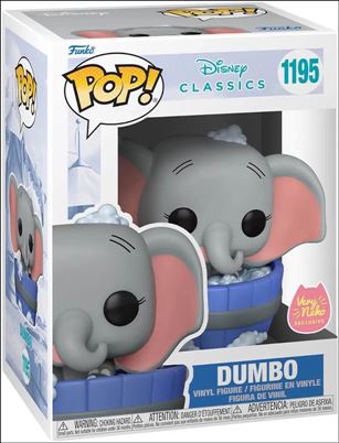 POP! Disney figure 1195 Dumbo (Bubble Bath) Very Neko Exclusive
