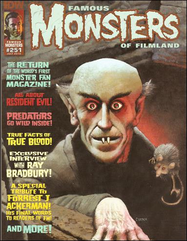 Famous Monsters of Filmland issue 251 Nosferatu Cover