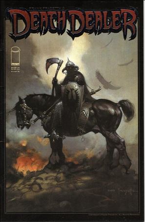 Frank Frazetta's Death Dealer (2007) issue 1-E 3rd Printing Silver Foil Cover