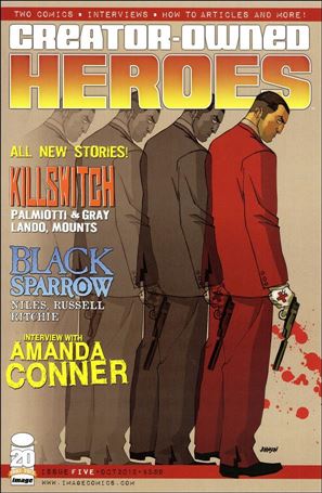 Creator-Owned Heroes issue 5 Dave Johnson Cover