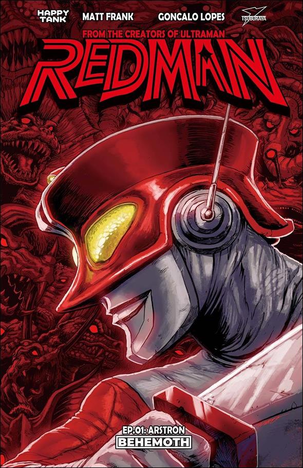 Redman issue 1 Matt Frank Profile Cover