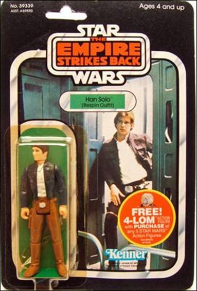 Star Wars 3 3/4" Basic Action Figures (Vintage) figure 34 Han Solo (Bespin Outfit) (ESB)