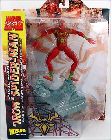 Marvel Select figure 27 "Iron" Spider-Man