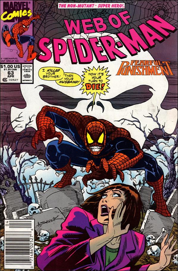 Web of Spider-Man (1985) 63-A by Marvel