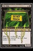 Magic the Gathering: Unhinged (Base Set) card 65 Vile Bile
