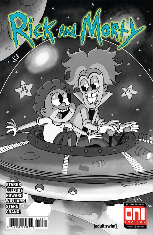 Rick and Morty (2015) issue 42-B Hamish Steele Cover