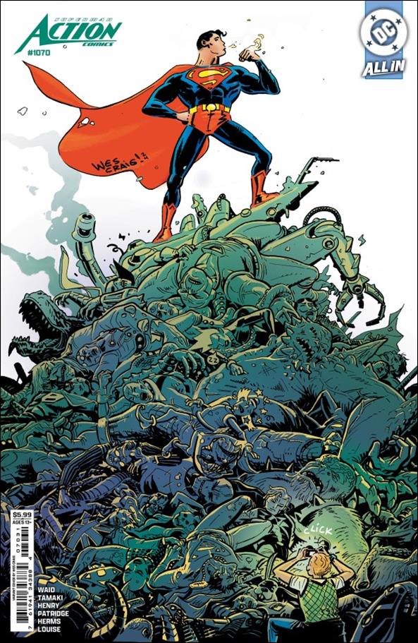 Action Comics (1938) issue 1070-B Wes Craig Cardstock Cover