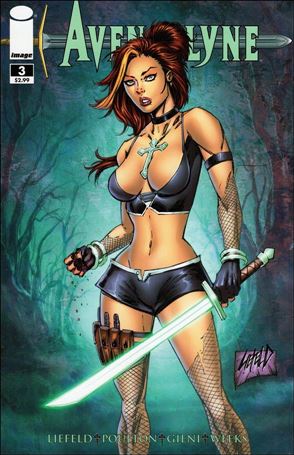 Avengelyne (2011) issue 3 Rob Liefeld Cover