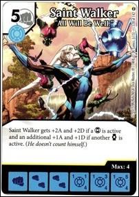 DC Comics Dice Masters War of Light card 128 Saint Walker: "All Will Be Well"