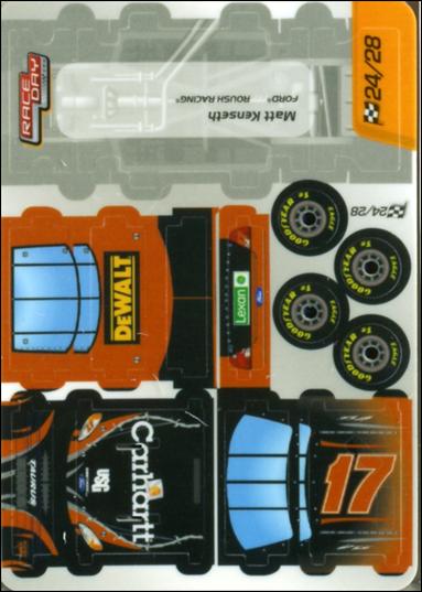 NASCAR Race Day 2006 Series 1 (Base Set) card 24.2 Matt Kenseth