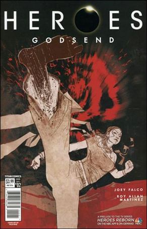 Heroes: Godsend issue 2-B Felix Ruiz Cover