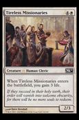 Magic the Gathering: 2011 Core Set (Base Set) card 36 Tireless Missionaries