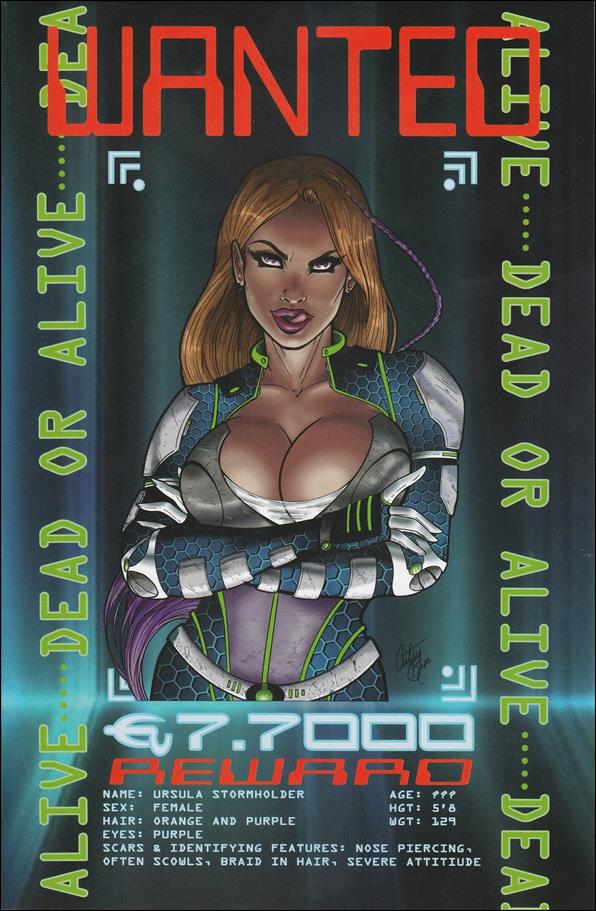Into the Suck issue 6-C Courtney Rose "Wanted" Cover