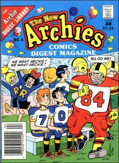 New Archies Comics Digest Magazine issue 4 Digest Sized