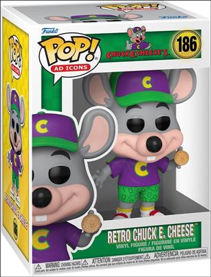 POP! Ad Icons figure 186 Retro Chuck E. Cheese