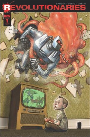 Revolutionaries issue 1-F Sonny Liew 1:25 Cover