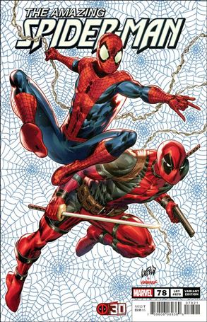 Amazing Spider-Man (2018) issue 78-B Rob Liefeld Deadpool 30 Years Cover