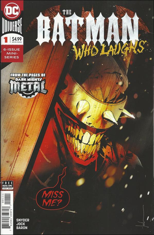 Batman Who Laughs (2018) issue 1 Jock Cover