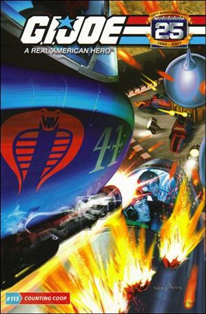 G.I. Joe: A Real American Hero issue 115-C 25th Anniversary Comic Pack Edition