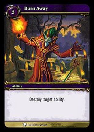 World of Warcraft: Heroes of Azeroth (Base Set) card 156 Burn Away