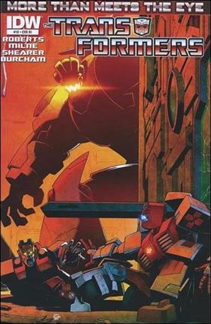 Transformers: More Than Meets the Eye (2012) issue 18-C Nick Roche 1:10 Cover