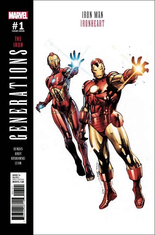 Generations: Iron Man & Ironheart issue 1-B Olivier Coipel Cover