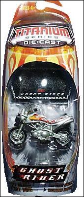 Ghost Rider Movie (Titanium Series) figure 4 Stunt Cycle