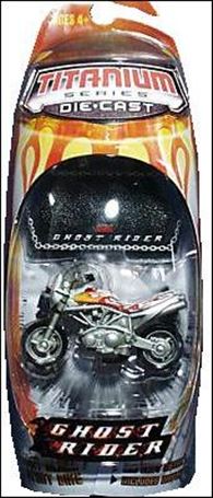 Ghost Rider Movie (Titanium Series) figure 4 Stunt Cycle