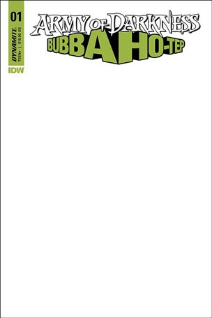Army of Darkness/Bubba Ho-Tep issue 1-F Blank Authentix Cover