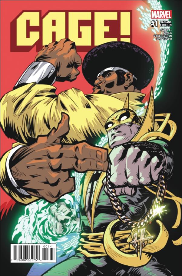 Cage! issue 1-D Damion Scott Run the Jewels Cover