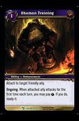 World of Warcraft: March of the Legion (Base Set) card 99 Shaman Training