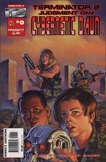 T2: Cybernetic Dawn issue 0 Flipbook with T2: Nuclear Twilight #0