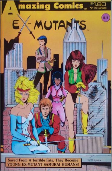 Ex-Mutants (1986) issue 3