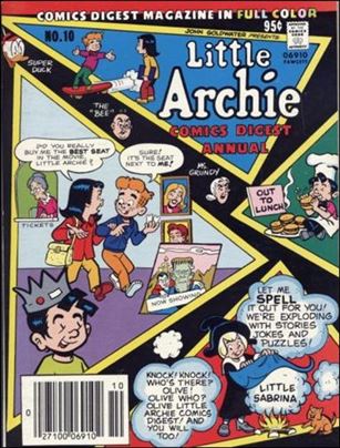 Little Archie Comics Digest Magazine issue 10 Digest Sized