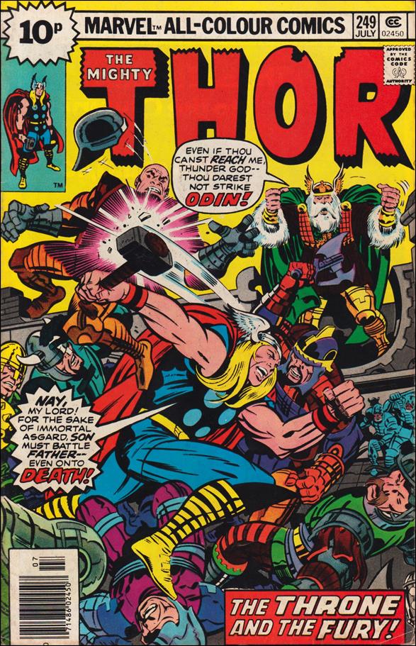 Thor (1966) issue 249-C UK Price Cover