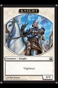 Magic the Gathering: Return to Ravnica (Token Subset) card 2 Knight